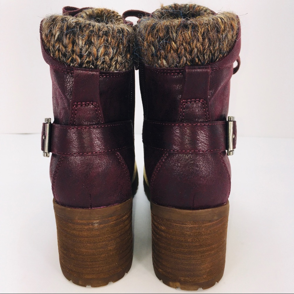 Carlos Santana Gibson Wine Women's Ankle Boot - Picture 4 of 12